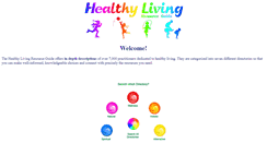 Desktop Screenshot of healthyliving.org